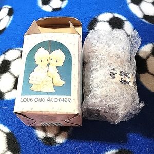 New in box Precious Moments Love One Another Porcelain Ornament